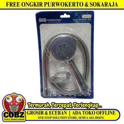 1/2 IN x 135 CM / FIORENTINO FH2222CR Hand Shower Tangan Kamar Mandi Set