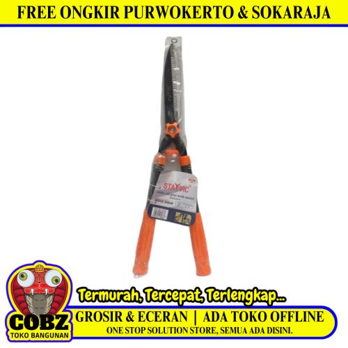 23 IN / STAYVIC GR S1016 Gunting Rumput Pagar Taman Kebun Tanaman Gagang Karet