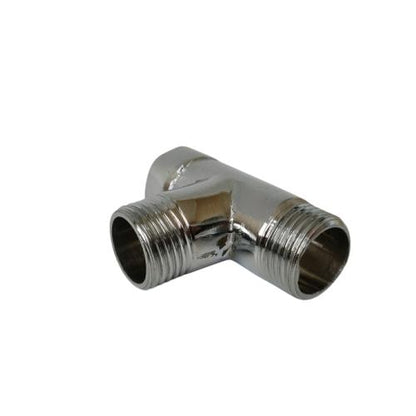 1/2 IN / TM Nepel Tee Drat Luar Dalam Kran Kloset Stainless