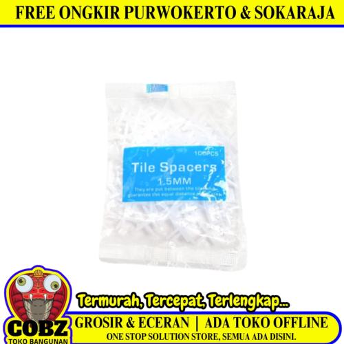 1.5 MM / COBZ Tile Leveling Spacer Jarak Nat Keramik Granit Bungkus
