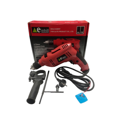 EINHILL8213U Mesin Bor Tangan Impact Bolak Balik Kabel set