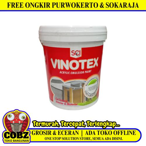 25 KG / VINOTEX STANDARD Cat Tembok Beton Plafon Wall Paint Galon