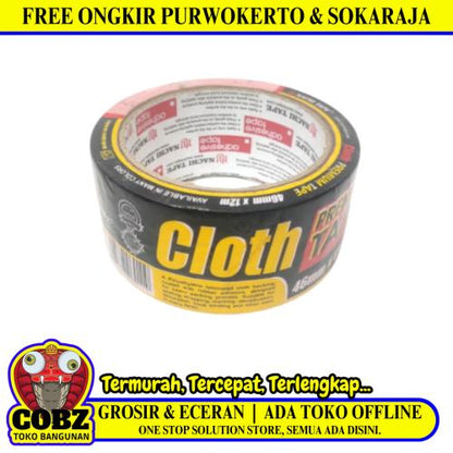 46 MM / NACHI Isolasi Selotip Lakban  Stationary Tape Merah Pcs