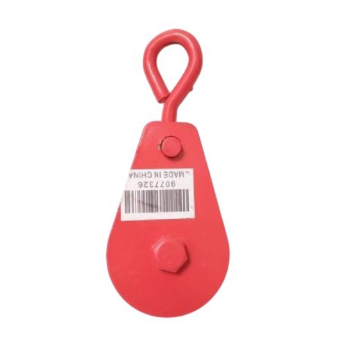 2 IN / NM Kerekan Katrol Burung Timba Sumur Besi Merah