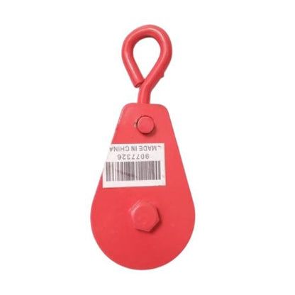 2 IN / NM Kerekan Katrol Burung Timba Sumur Besi Merah