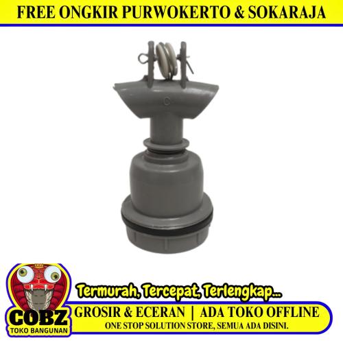 COBZ Fitting Lampu Gantung Taman Outdoor Jalan Abu - Abu