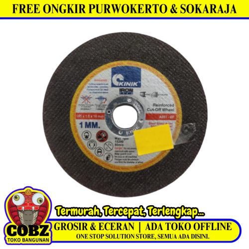 4 IN / KINIK Metal Grinding Mata Gerinda Potong Cutting Besi Baja