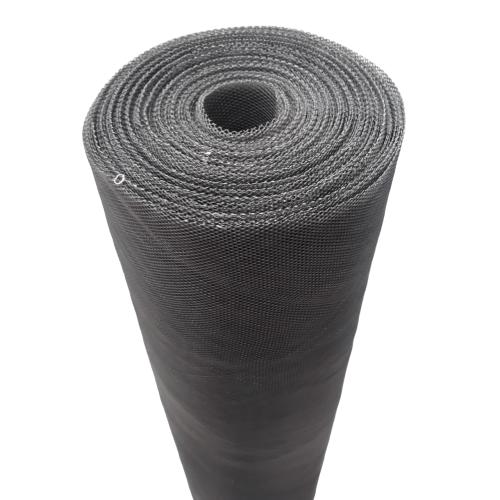 120 CM / TM Strimin Nyamuk Parabola Plastik PVC Hitam Meter