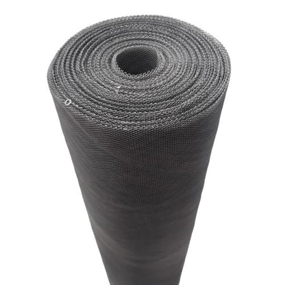 120 CM / TM Strimin Nyamuk Parabola Plastik PVC Hitam Meter