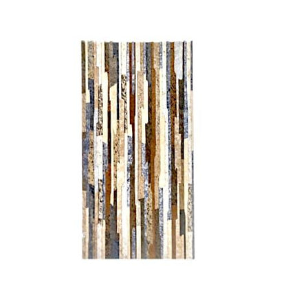 20 CM x 40 CM / PERFECTO BUDAPEST Keramik Dinding Dapur Teras Matte Cream Dus