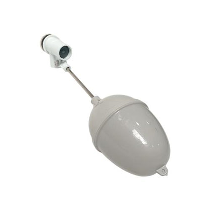 1/2 IN / PRIMY Floating Valve Pelampung Bola Air Torrent Plastik PVC Set