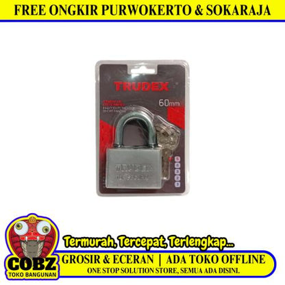 50 MM / TRUDEX Gembok Leher Pendek Pcs