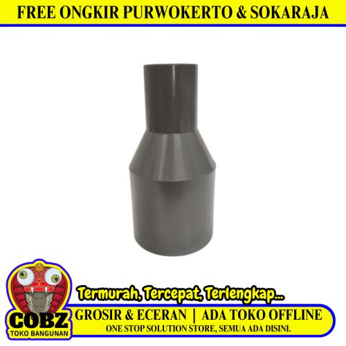 2 IN x 1 IN / RUCIKA AW Reducer Verlop Sok Flock Fitting Pipa PVC