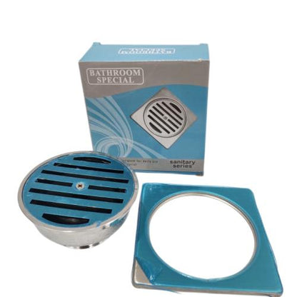 4 IN / COBZ Saringan Got Leher Panjang Floor Drain Stainless