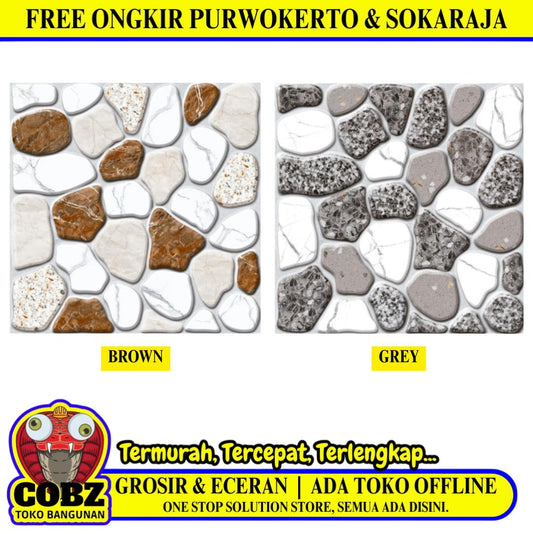 40 CM x 40 CM / ARWANA DG VIKING Keramik Lantai Teras Garasi Matte Dus