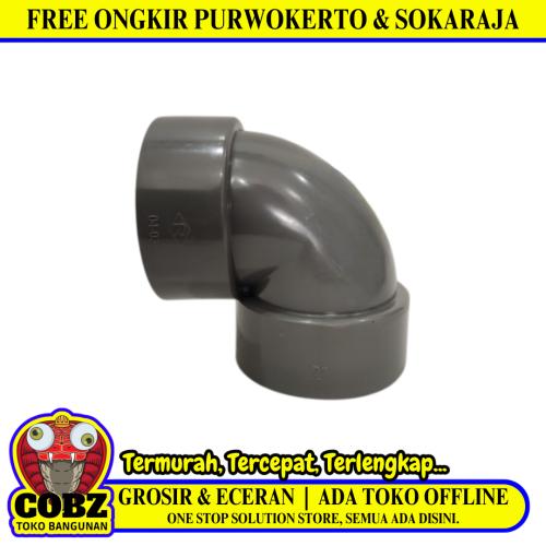 2 INCH / RUCIKA D-DL Elbow Knee Keni L Sambungan Fitting Pipa PVC
