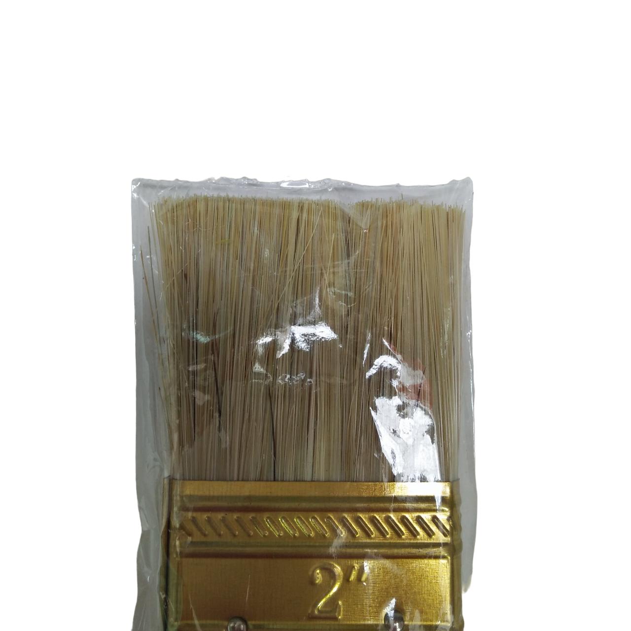 2 IN / STARK Kuas Cat Tembok Kayu Besi Air Acyrlic Paint Brush