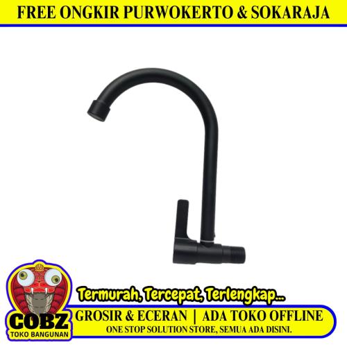 1/2 IN / COBZ CBABH04 Kran Angsa Sink Bak Cuci Piring Tembok Stainless