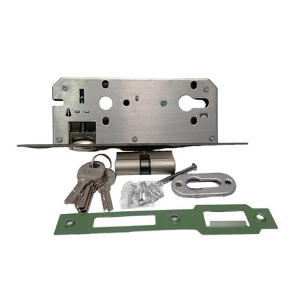 KODAI Slot Body Kunci Pintu Roller Pelor 1 Rumah Double Besar Set