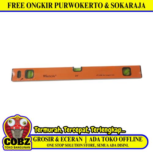 24 IN / WINSON Penggaris Waterpass Alat Ukur Kemiringan Magnet