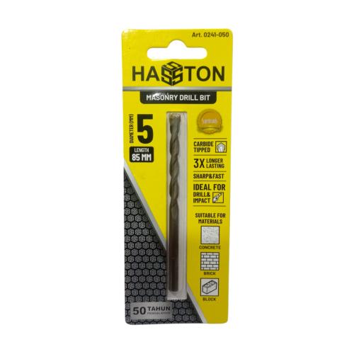 5 MM / HASTON Masonry Drill Bits Mata Bor Beton Tembok Dinding