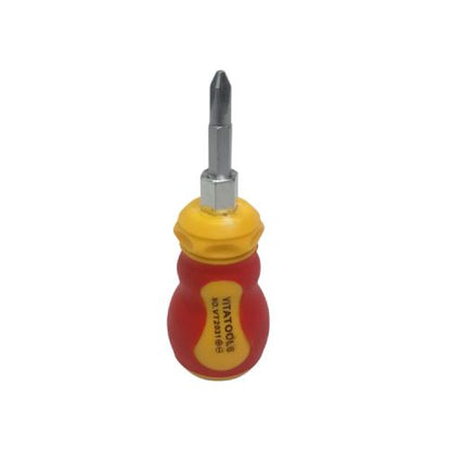 1 1/2 IN / VITATOOLS Obeng Screwdriver Two Way Bolak Balik Plus Minus Mini Gagang Karet