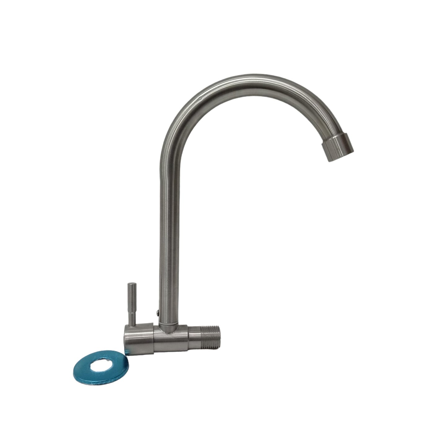 1/2 IN /  HOM HBABH 03 Kran Angsa Sink Bak Cuci Piring Tembok Stainless