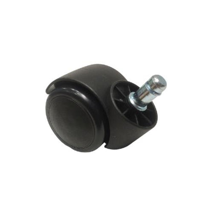 2 IN / TM Roda Hidup Kursi Non Rem Tancap PVC Hitam Rem