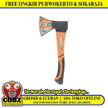 600 GR / WANLY Kapak Kampak Pemotong Kayu Per Pcs
