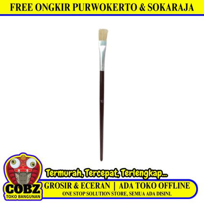 10 MM / COBZ  Kuas Lukis Tembok Kayu Besi Air Acyrlic Paint Brush