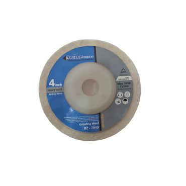 4 IN / BENZ Wool Polish Polishing Sponge Poles Putih