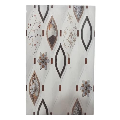 25 CM x 40 CM / UNO MARIGOLD Keramik Dinding Kamar Mandi Glossy White Dus