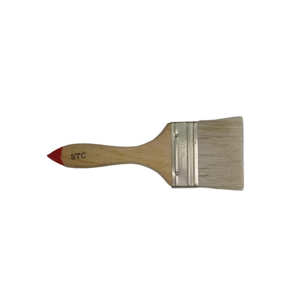3 IN / STC Kuas Cat Tembok Kayu Besi Air Acyrlic Paint Brush