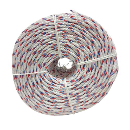 4 MM / TM Tali Tambang Ikat Nylon Plastik PVC Putih KG