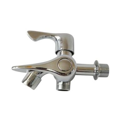 1/2 INCH / HANDLE 8032 Kran Air Cabang Double Shower Mesin Cuci Stainless
