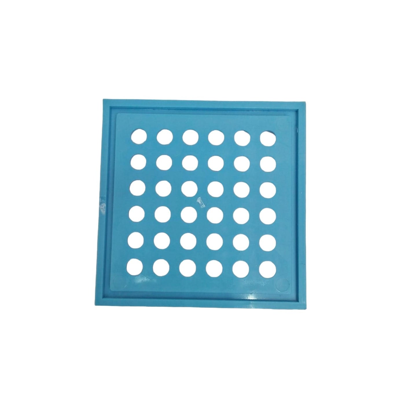 4 IN/ ALINCO Saringan Got Plat Floor Drain Kamar Mandi Plastik PVC Biru