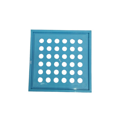 4 IN/ ALINCO Saringan Got Plat Floor Drain Kamar Mandi Plastik PVC Biru