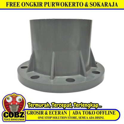 6 IN / RUCIKA AW Flange Plendes Sambungan Fitting Pipa PVC