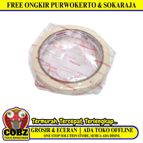 12 MM / NACHI Isolasi Selotip Lakban Kertas Masking Tape