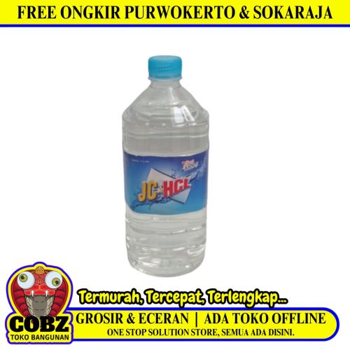 1 L / JC HCL Cairan Pembersih Porselen Keramik Lantai Toilet Botol