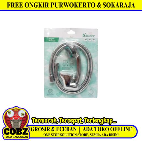 1/2 IN x 160 CM / WASSER SHS 533 Hand Shower Tangan Kamar Mandi Set