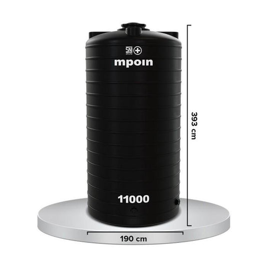 11000 L / M POIN + WAVE G 11000 Water Torrent Tangki Tandon Air PVC Sand Granite + Acc Set