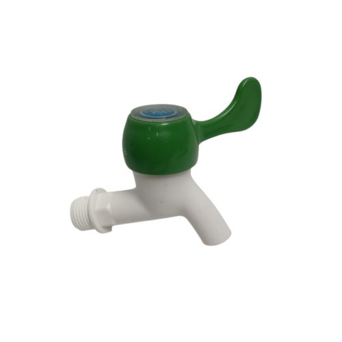 1/2 IN / HSG Kran Air Tembok Taman Kamar Mandi Plastik PVC