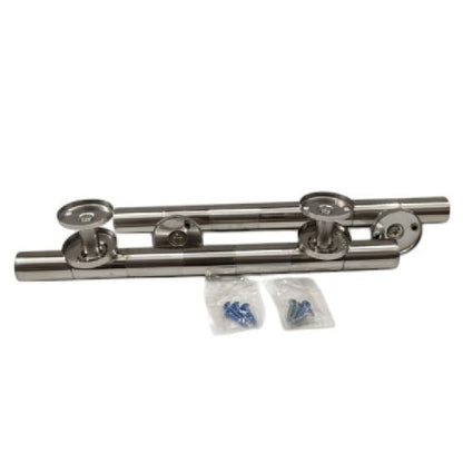 30 CM / SOBAR 802 Tarikan Pegangan Pull Handle Pintu SS Silver Set