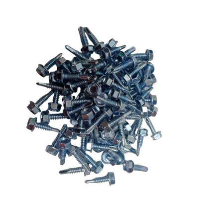 #10 x 19 MM / BLUE Roofing Baut Sekrup Atap Baja Ringan Putih Dus