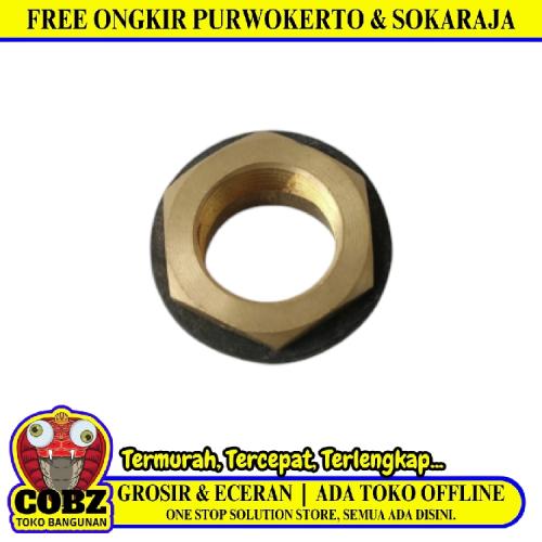 1 IN x 3/4 IN / TM Mur Torrent Ring Drat Tandon Tangki Air Kuningan