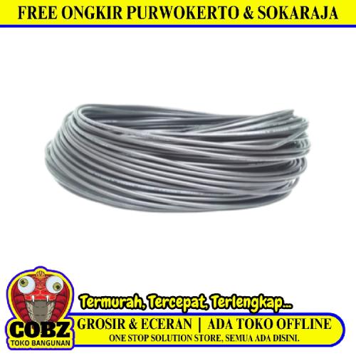 1 INTI x 1.5 MM / TM NYA Tunggal Kabel Tembaga SNI Hitam Meter