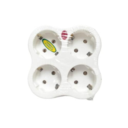 4 LUBANG / MATSUI MT-314L Steker Stop Kontak Colokan Serbaguna 4 in 1