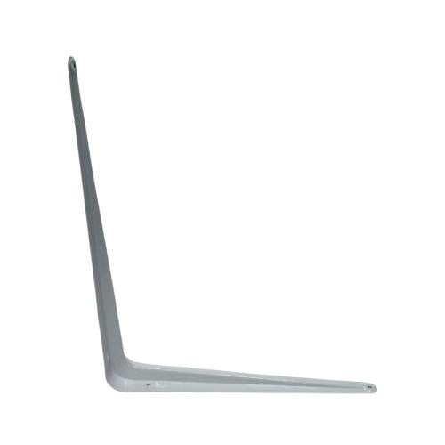 12 IN x 14 IN / TM Siku Rak L Shelf Brackets Penyangga Putih Tipis
