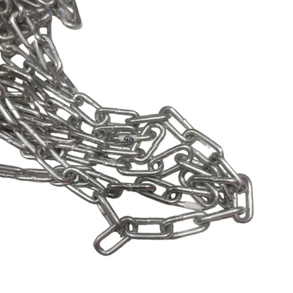 1/8 IN / NM Rantai Besi Kapal Pagar Motor Anjing 3 MM Chrome KG